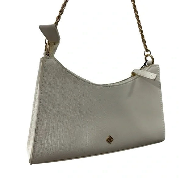 Call it Spring White & Gold Shoulder Bag - Picture 2 of 5